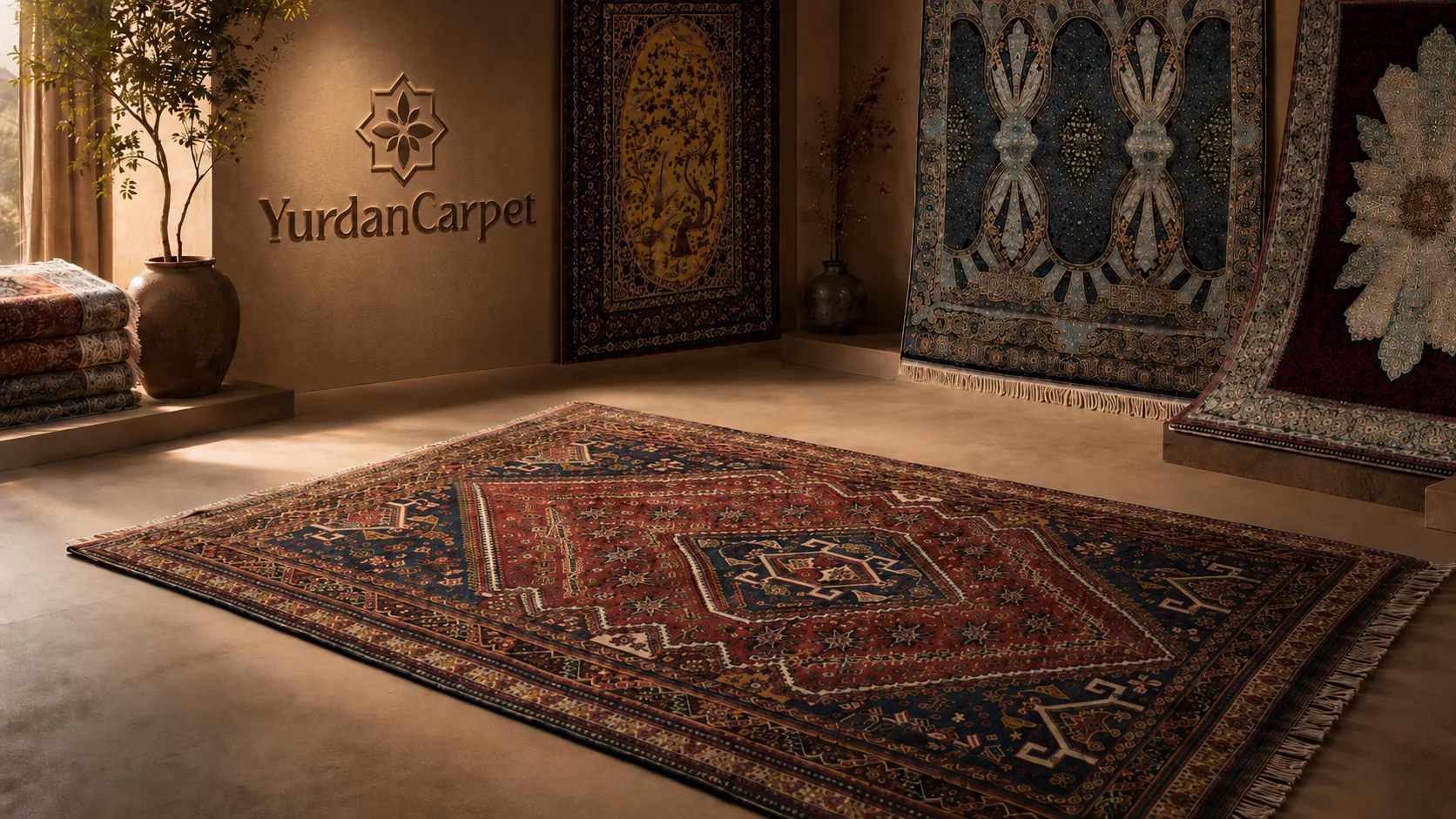 Yurdan Carpet showroom interior in Sultanahmet, Istanbul, view 3