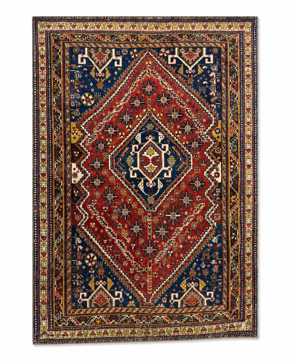 Isfahan No. I — handmade silk rug, Isfahan Tradition