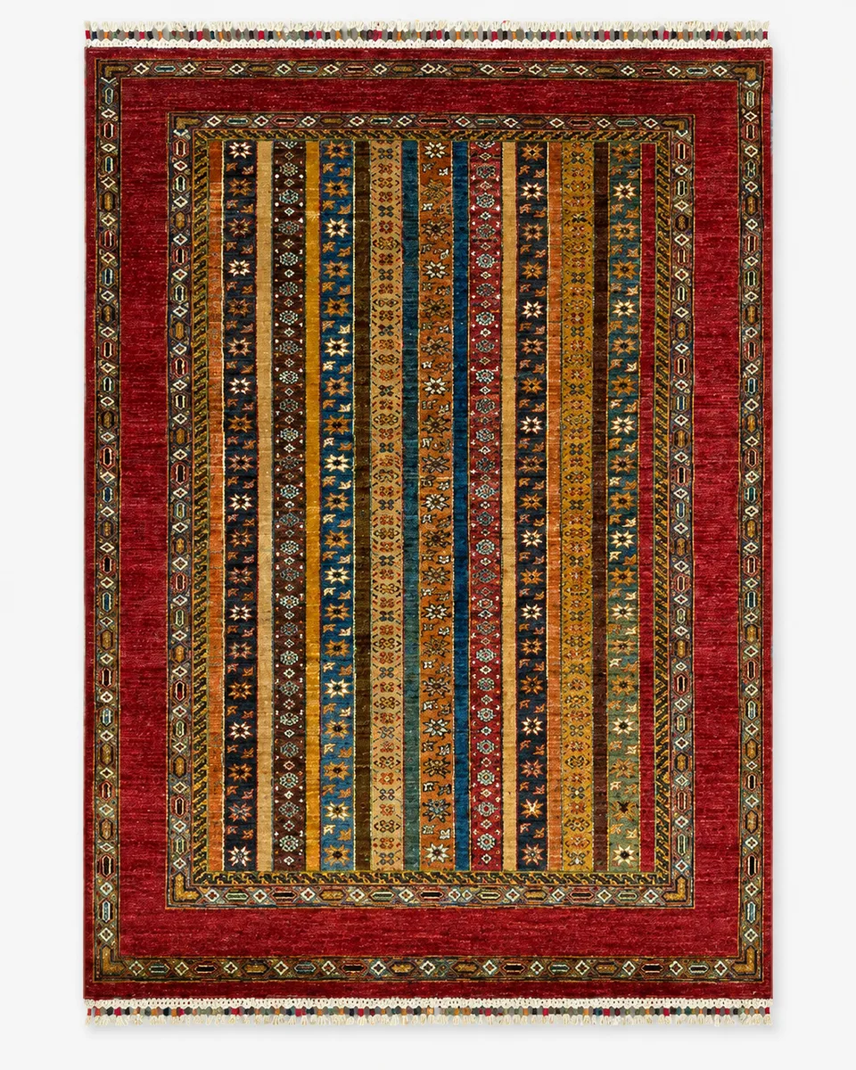 Shawl Carpet, Wool & Cotton Blend, Shawl Carpet Tradition