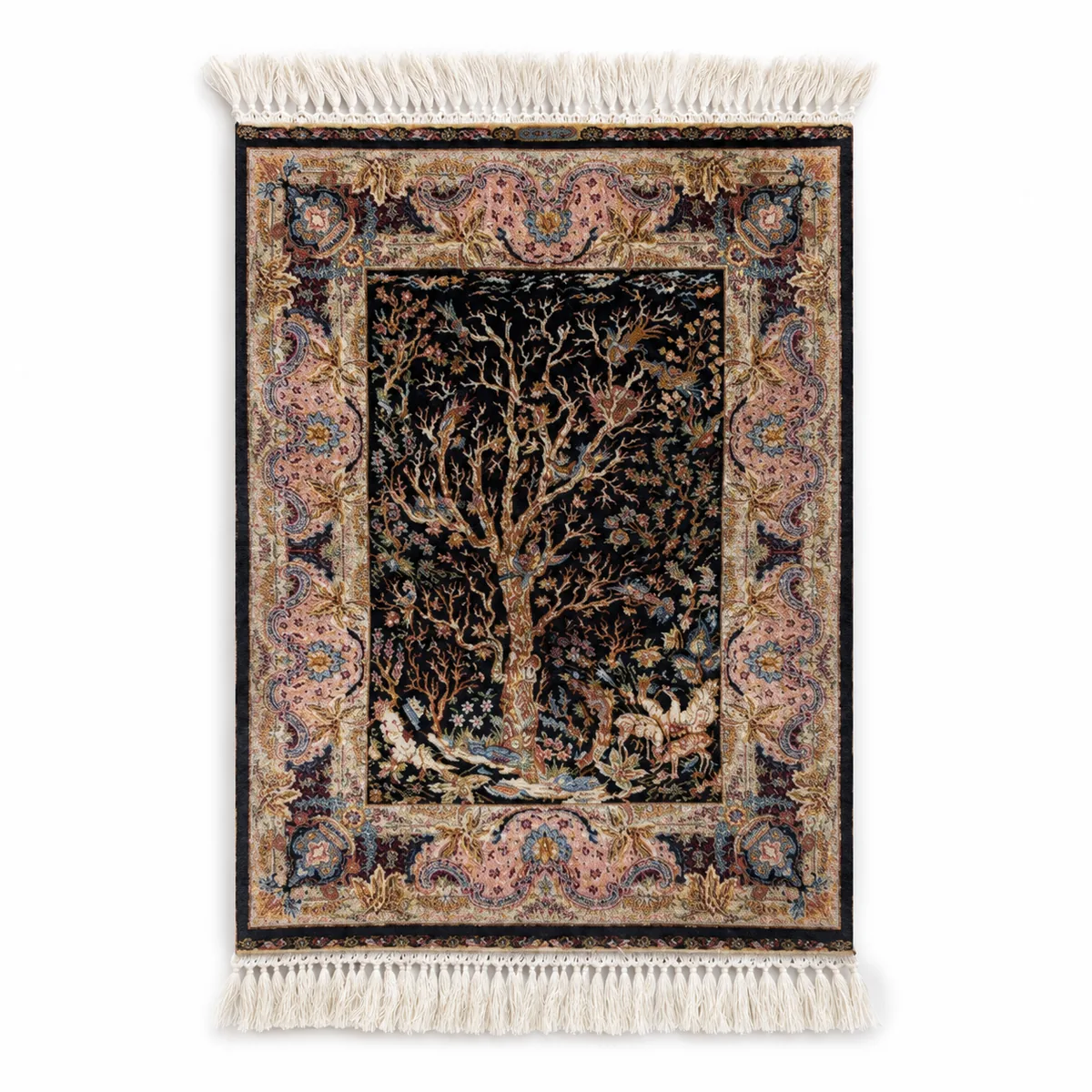Hereke Silk - Tree of Life, Pure Silk, Hereke, Turkey
