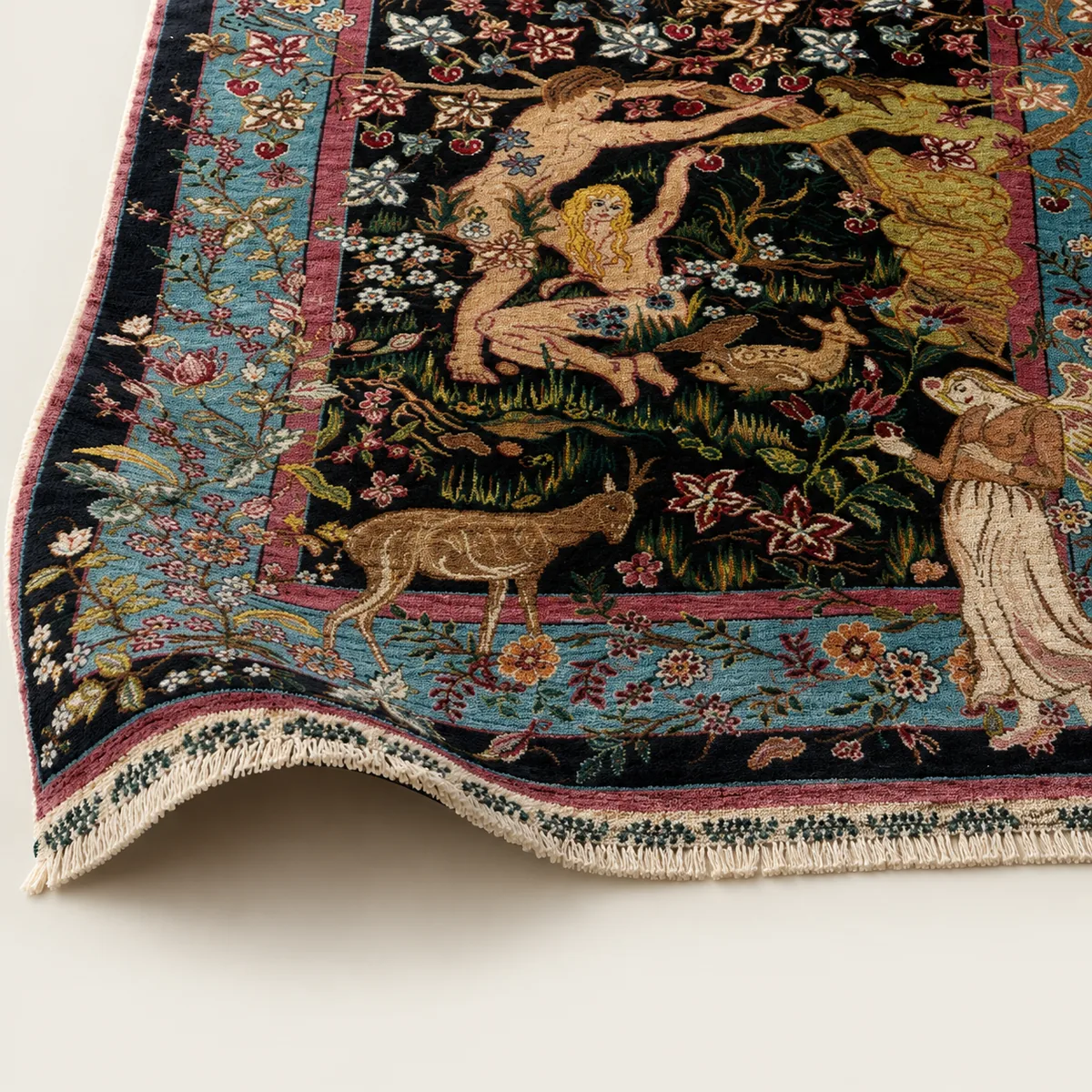 Hereke Silk - Paradise Garden, thumbnail 4 of 6