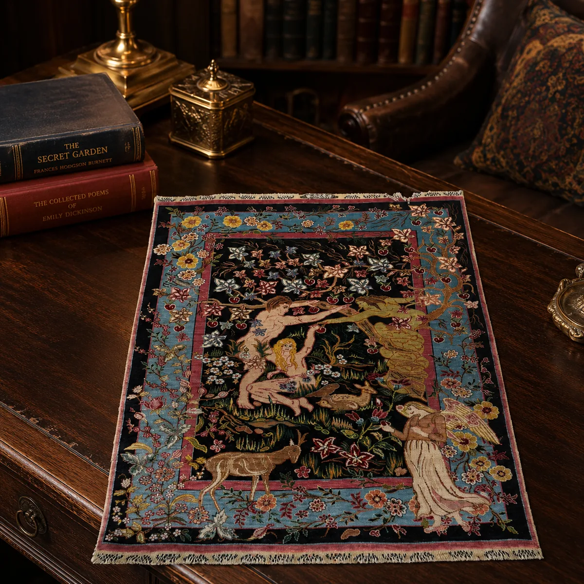 Hereke Silk - Paradise Garden, thumbnail 5 of 6